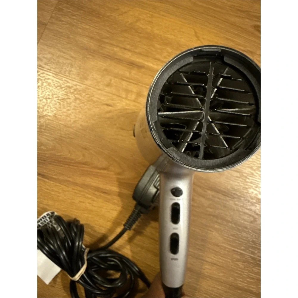 Hot‎ Tools Helix Hair Dryer Gray And Black Model S510122 Works Great